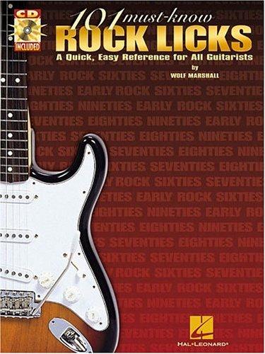 Cover for 101 Must-Know Rock Licks