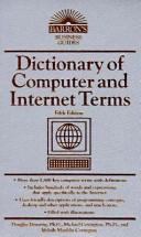 Cover for Dictionary of computer and internet terms