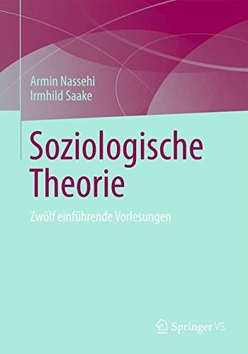 Cover for Soziologische Theorie