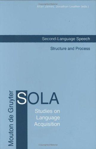 Cover for Second-Language Speech