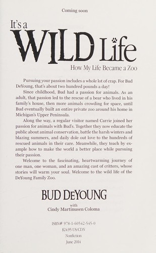 Cover for It's a Wild Life