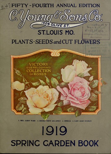 Cover for Spring garden book