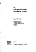 Cover for The hemopoietic colony stimulating factors