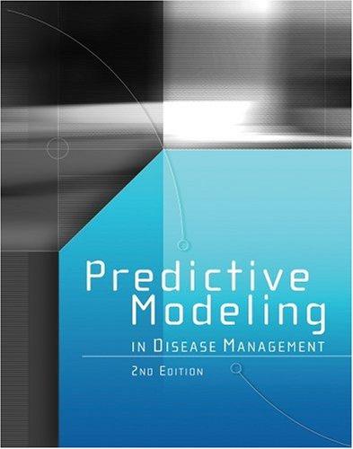Cover for Predictive Modeling in Disease Management
