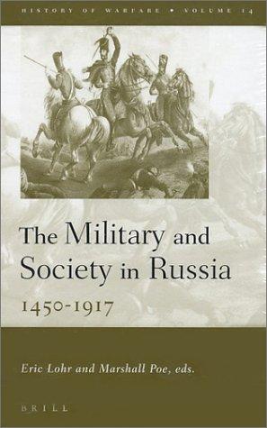 Cover for The military and society in Russia
