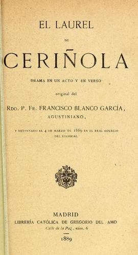 Cover for El laurel de Ceriñola