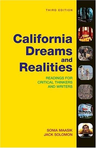 Cover for California dreams and realities