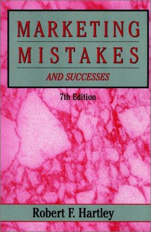 Cover for Marketing Mistakes and Successes