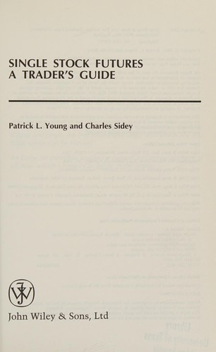 Cover for Single stock futures