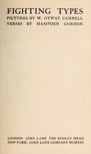 Cover for Fighting types