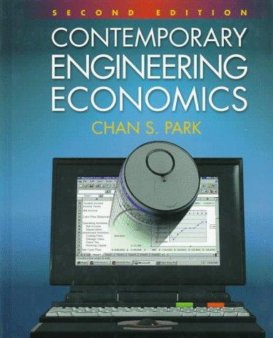 Cover for Contemporary engineering economics