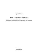 Cover for ethische Übung