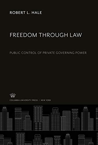 Cover for Freedom Through Law