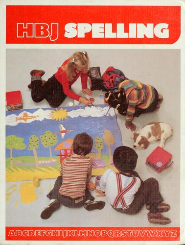 Cover for HBJ spelling