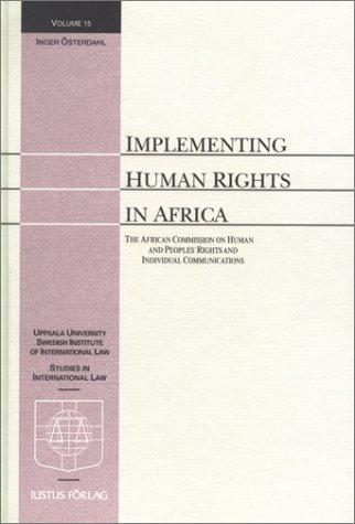 Cover for Implementing Human Rights in Africa