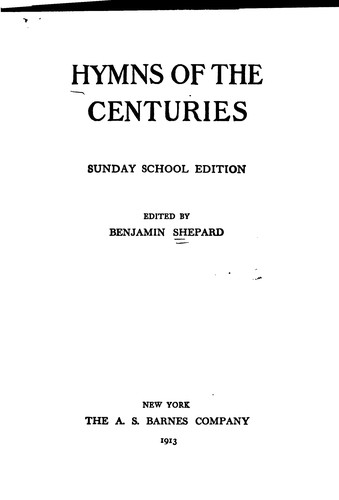 Cover for Hymns of the Centuries
