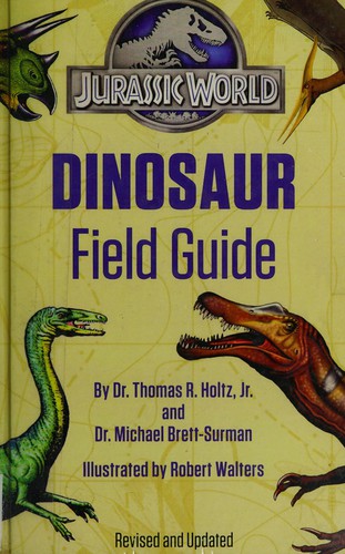 Cover for Jurassic World dinosaur field guide