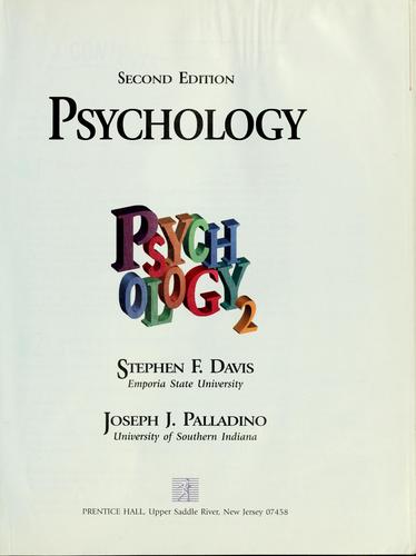 Cover for Psychology 2