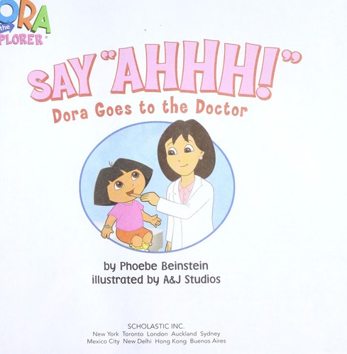 Cover for Say ahhh!
