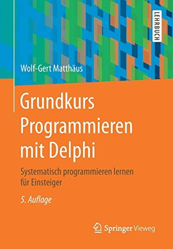 Cover for Grundkurs Programmieren mit Delphi