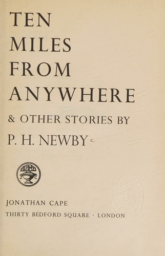 Cover for Ten miles from anywhere & other stories.