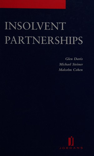 Cover for Insolvent partnerships
