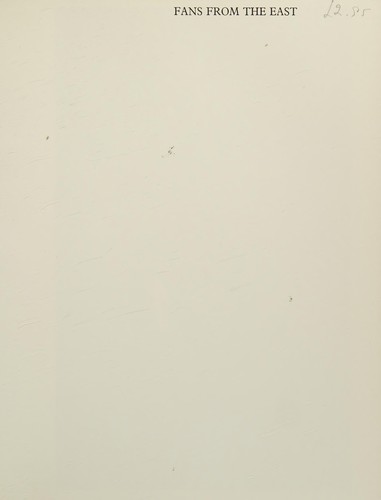 Cover for Fans from the East.