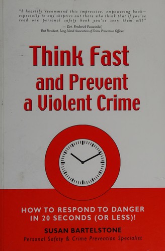 Cover for Think fast and prevent a violent crime