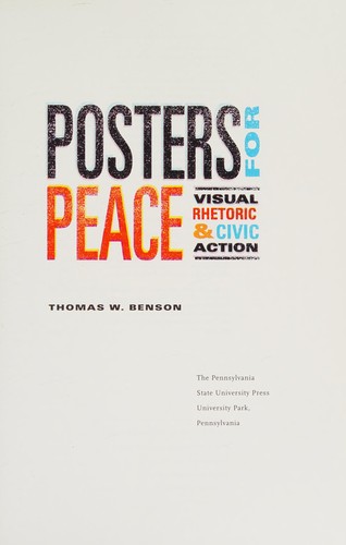 Cover for Posters for peace