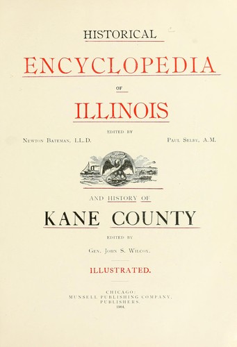 Cover for Historical encyclopedia of Illinois