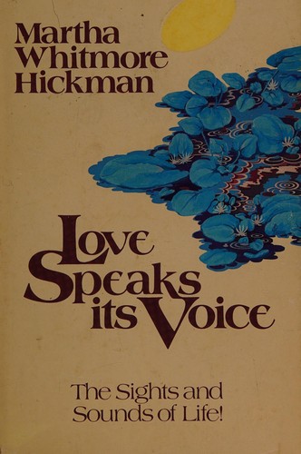 Cover for Love speaks its voice