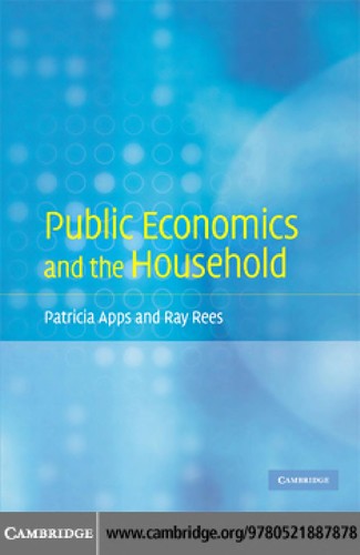 Cover for Public economics and the household