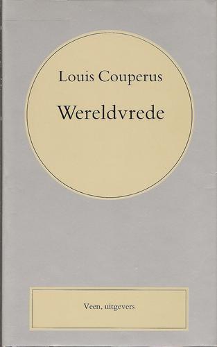 Cover for Wereldvrede