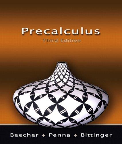 Cover for Precalculus