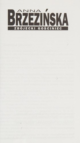Cover for Zbójecki gościniec