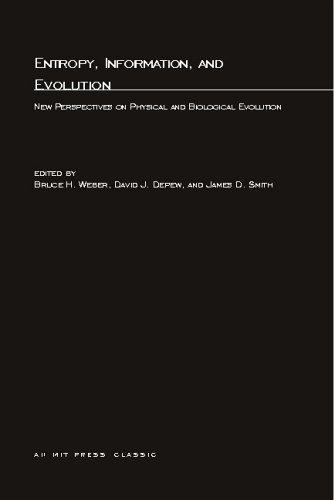 Cover for Entropy, Information, and Evolution