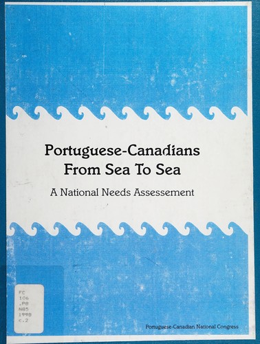 Cover for Portuguese-Canadians from sea to sea