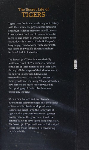 Cover for The secret life of tigers