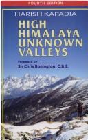 Cover for High Himalaya Unknown Valleys