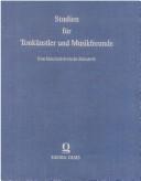 Cover for Studien für Tonkünstler und Musikfreunde