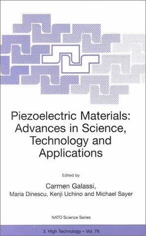 Cover for Piezoelectric Materials: Advances in Science, Technology and Applications (NATO Science Partnership Sub-Series: 3:)
