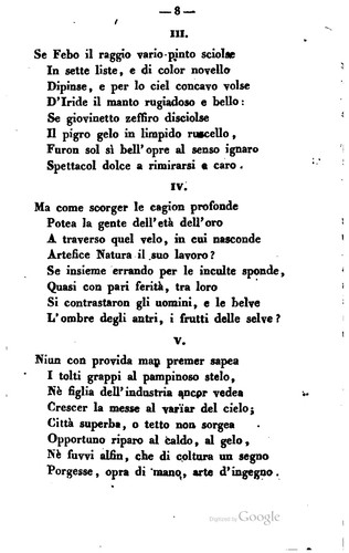Cover for Poesie varie