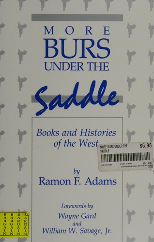 Cover for More Burs Under the Saddle