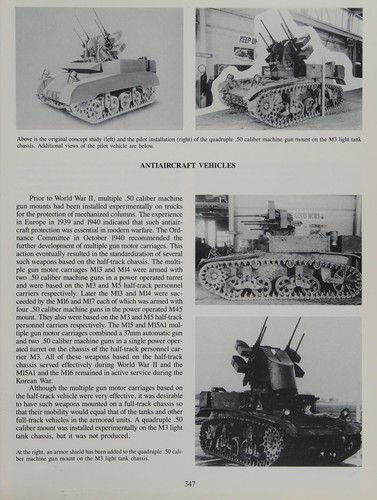 Cover for A  history of the American light tank