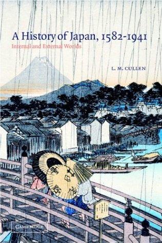 Cover for A History of Japan, 15821941