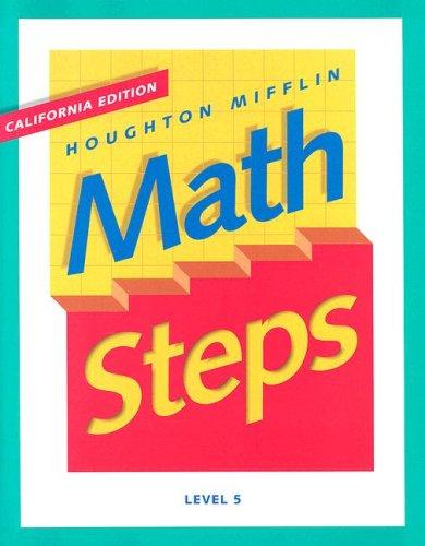 Cover for Mathsteps, California Edition