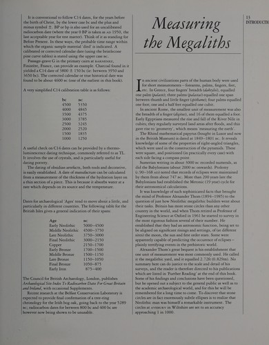Cover for Megalithic Mysteries
