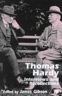 Cover for Thomas Hardy