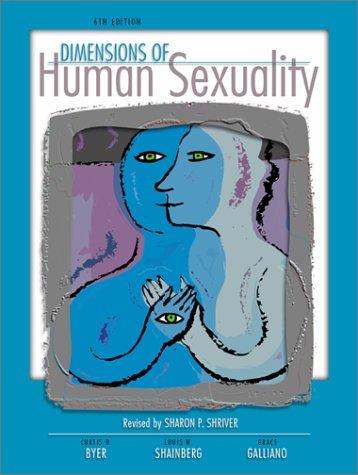 Cover for Dimensions In Human Sexuality