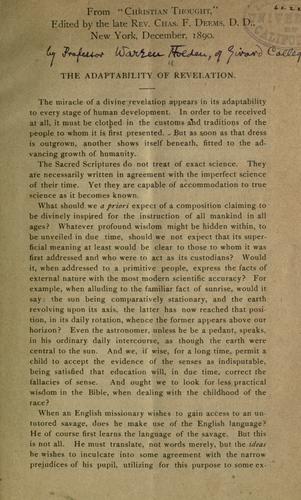 Cover for [Leaflets] from "Christian thought" ...